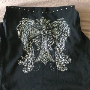 Lightly worn biker vest!